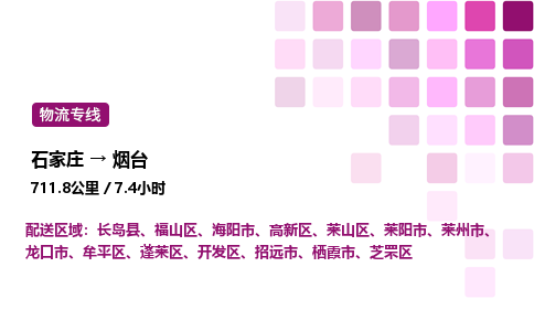 石家莊到煙臺專線直達-石家莊至煙臺貨運公司-專業(yè)物流運輸專線